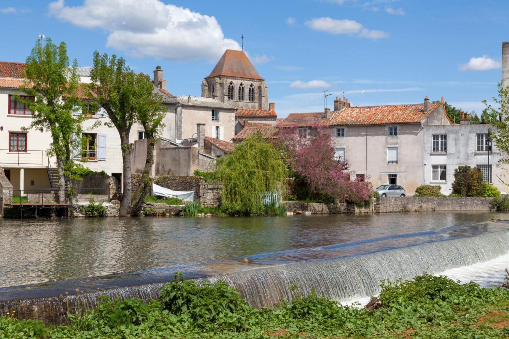 Gite L'Oree Des Buis, Piscine Privatisable Vouillé エクステリア 写真