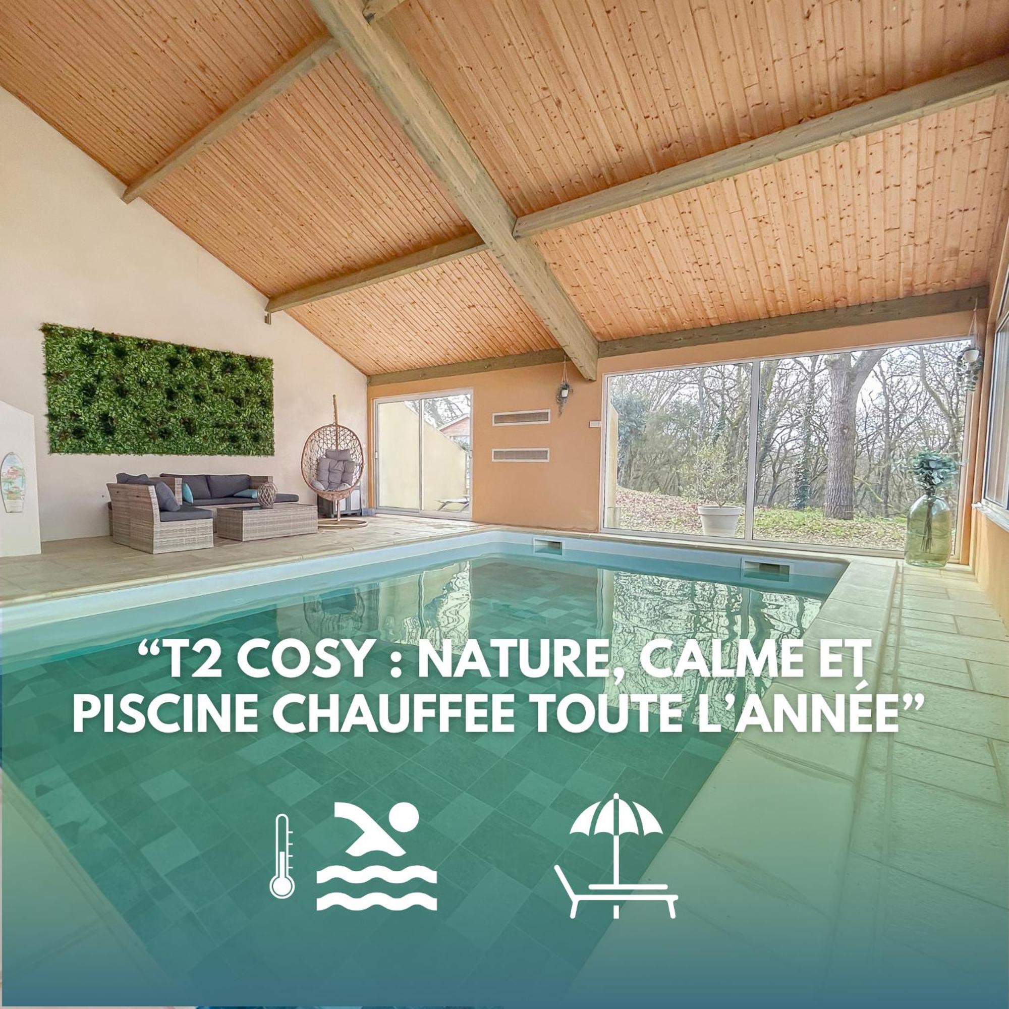 Gite L'Oree Des Buis, Piscine Privatisable Vouillé エクステリア 写真